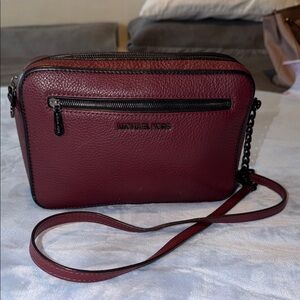 Michael Kors Dark Red Crossbody Bag